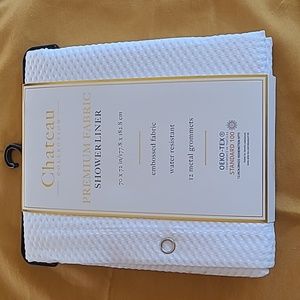 🚿 Premium Fabric Shower Curtain Liner